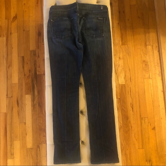 7 For All Mankind Vintage Straight Leg Jeans - Picture 5 of 7